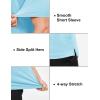 imageMAGCOMSEN Mens Polo Shirts Short Sleeve UPF 50 Dry Fit Performance Golf Shirts Casual Athletic Collared ShirtLight Sky Blue
