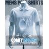 imageMAGCOMSEN Mens Polo Shirts with Pocket Cotton Pique Short Sleeve Collared Shirt Moisture Wicking Golf Shirts 3Button ShirtsBurgundy