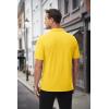 imageMAGCOMSEN Mens Polo Shirts with Pocket Cotton Pique Short Sleeve Collared Shirt Moisture Wicking Golf Shirts 3Button ShirtsYellow
