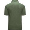 imageMAGCOMSEN Mens Short Sleeve UPF 50 TShirt Quick Dry Rash Guard Athletic Running Swim Top Tee Performance Water ShirtsArmy Green