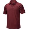 imageMAGCOMSEN Mens Short Sleeve UPF 50 TShirt Quick Dry Rash Guard Athletic Running Swim Top Tee Performance Water ShirtsWine Red