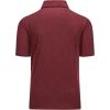 imageMAGCOMSEN Mens Short Sleeve UPF 50 TShirt Quick Dry Rash Guard Athletic Running Swim Top Tee Performance Water ShirtsWine Red