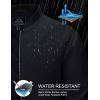 imageMAGCOMSEN Bomber Jackets for Men Winter Casual Quilted Jacket Warm Windproof Padded Jackets Zip Up CoatsBlack