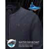 imageMAGCOMSEN Bomber Jackets for Men Winter Casual Quilted Jacket Warm Windproof Padded Jackets Zip Up CoatsDark Grey