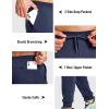 imageMAGCOMSEN Mens Fleece Joggers Winter Thermal Warm Pants Thicken Fleece Lined Athletic Casual Sweatpants with 3 PocketsNavy