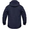 imageMAGCOMSEN Mens Jacket Tactical Performance Waterproof Softshell Jackets Fleece Lined Ski Snow Winter WindbreakerNavy