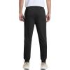 imageMAGCOMSEN Mens Joggers Sweatpants Quick Dry Running Pants with Pockets Summer Lightweight Athletic Workout PantsBlack