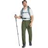 imageMAGCOMSEN Mens Lightweight Hiking Pants with 4 Pockets Water Resistant Quick Dry Fishing Travel Work Outddoor PantsArmygreen