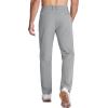 imageMAGCOMSEN Mens Lightweight Hiking Pants with 4 Pockets Water Resistant Quick Dry Fishing Travel Work Outddoor PantsLightgrey