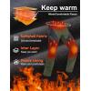 imageMAGCOMSEN Mens Snow Ski Pants Fleece Lined Water Resistant Winter Pants with 4 Zip Pockets for Snowboard Hiking OutdoorGreen