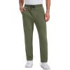 imageMAGCOMSEN Mens Winter Fleece Pants Sherpa Lined Sweatpants Thermal Warm Thicken Pants Active Joggers with 3 PocketsArmy Green