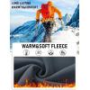 imageMAGCOMSEN Mens Winter Pants Water Resistant Fleece Lined Snowboard Ski Pants Softshell Tactical Pants with MultiPocketsSand