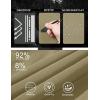 imageMAGCOMSEN Snow Pants for Men Water Resistant Fleece Lined 5 Zipper Pockets Winter Snowboard Hiking Insulated Ski PantsKhaki
