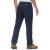 imageMAGCOMSEN Snow Pants for Men Water Resistant Fleece Lined 5 Zipper Pockets Winter Snowboard Hiking Insulated Ski PantsNavy
