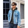 imageMAGCOMSEN Fleece Lined Hoodies for Men Pullover Casual Fashion Sweatshirts Thermal Athletic Hoody with Kanga PocketDarkgray