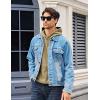 imageMAGCOMSEN Fleece Lined Hoodies for Men Pullover Casual Fashion Sweatshirts Thermal Athletic Hoody with Kanga PocketKhaki
