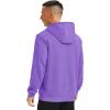 imageMAGCOMSEN Fleece Lined Hoodies for Men Pullover Casual Fashion Sweatshirts Thermal Athletic Hoody with Kanga PocketLightpurple