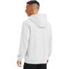 imageMAGCOMSEN Fleece Lined Hoodies for Men Pullover Casual Fashion Sweatshirts Thermal Athletic Hoody with Kanga PocketWhite