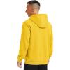 imageMAGCOMSEN Fleece Lined Hoodies for Men Pullover Casual Fashion Sweatshirts Thermal Athletic Hoody with Kanga PocketYellow