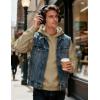 imageMAGCOMSEN Mens Fleece Lined Hoodies Fashion Casual Athletic Hoody Pullover Plain Sweatshirts with Kangaroo PocketKhaki