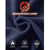 imageMAGCOMSEN Mens Fleece Lined Hoodies Fashion Casual Athletic Hoody Pullover Plain Sweatshirts with Kangaroo PocketNavy