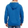 imageMAGCOMSEN Mens Hoodie Pullover Fleece Sweatshirts Heavyweight Sherpa Lined Thick Warm Winter Hoodies with Kangaroo PocketBluegreen
