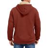 imageMAGCOMSEN Mens Hoodie Pullover Fleece Sweatshirts Heavyweight Sherpa Lined Thick Warm Winter Hoodies with Kangaroo PocketOrangered