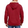 imageMAGCOMSEN Mens Hoodie Pullover Fleece Sweatshirts Heavyweight Sherpa Lined Thick Warm Winter Hoodies with Kangaroo PocketRed