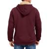 imageMAGCOMSEN Mens Hoodie Pullover Fleece Sweatshirts Heavyweight Sherpa Lined Thick Warm Winter Hoodies with Kangaroo PocketWinered