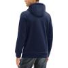 imageMAGCOMSEN Mens Hoodies Fleece Lined Casual Athletic Sweatshirts Pullover with Kangaroo PocketNavy