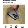 imageMAGCOMSEN Mens Sherpa Hoodie Heavyweight Fleece Lined Thick Winter Thermal Athletic Sweatshirt with Kangaroo PocketLight Grey