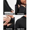 imageMAGCOMSEN Mens Sun Shirts UPF 50 Long Sleeve Lightweight Hoodie Quick Dry Performance Workout Hiking Athletic ShirtBlack