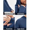 imageMAGCOMSEN Mens Sun Shirts UPF 50 Long Sleeve Lightweight Hoodie Quick Dry Performance Workout Hiking Athletic ShirtBluegrey