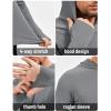 imageMAGCOMSEN Mens Sun Shirts UPF 50 Long Sleeve Lightweight Hoodie Quick Dry Performance Workout Hiking Athletic ShirtDarkgrey