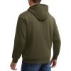 imageMAGCOMSEN Mens Zip Up Hoodie Sherpa Lined Hooded Sweatshirt Winter Heavyweight Hoodies Warm Thick Fleece JacketArmy Green