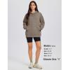 imageMAGCOMSEN Oversized Hoodies for Women Fleece Pullover Sweatshirts Warm Cozy Sweaters Workout Winter Fall HoodieCoffee Grey