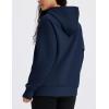 imageMAGCOMSEN Oversized Hoodies for Women Fleece Pullover Sweatshirts Warm Cozy Sweaters Workout Winter Fall HoodieNavy