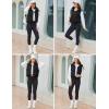 imageMAGCOMSEN Womens Cropped Puffer Vest Lightweight Zip Up Stand Collar Winter Fashion Outerwear Sleeveless Padded GiletBlack