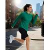 imageMAGCOMSEN Womens UPF 50 Sun Protection Hoodie Long Sleeve Lightweight Quick Dry Shirt Athletic Outdoor Fishing HikingEmerald Green