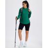 imageMAGCOMSEN Womens UPF 50 Sun Protection Hoodie Long Sleeve Lightweight Quick Dry Shirt Athletic Outdoor Fishing HikingEmerald Green