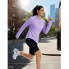 imageMAGCOMSEN Womens UPF 50 Sun Protection Hoodie Long Sleeve Lightweight Quick Dry Shirt Athletic Outdoor Fishing HikingTaro Purple
