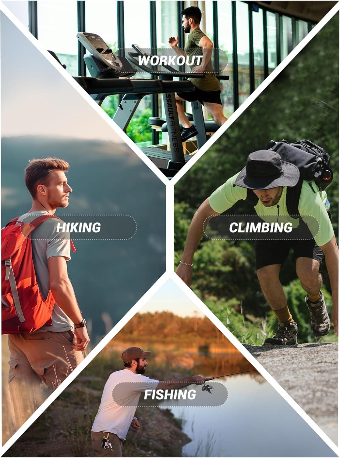 imageMAGCOMSEN 2 Pack Mens Short Sleeve Dry Fit Athletic Shirts UPF 50 Running Gym Workout Tops Moisture Wicking Cooling ShirtsBlueYellow