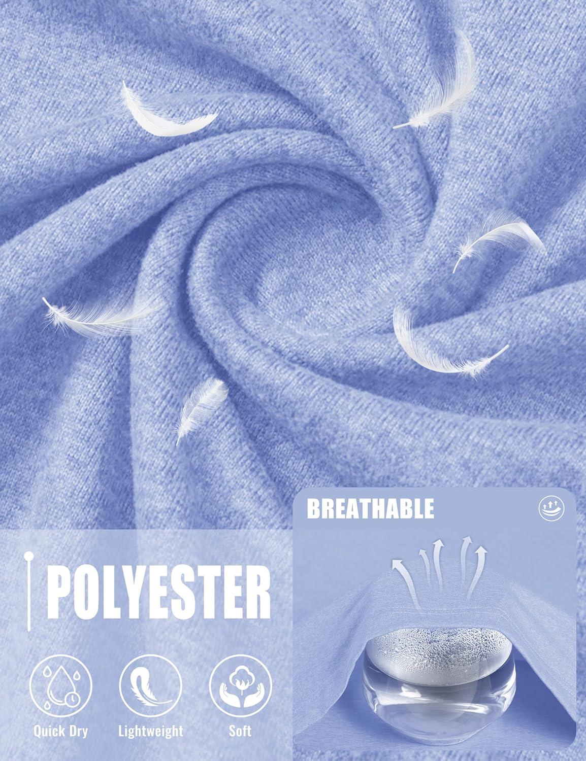 imageMAGCOMSEN Mens Dry Fit Workout Shirts Short Sleeve Tee Shirts Moisture Wicking Athletic Running Performence TshirtsBlue