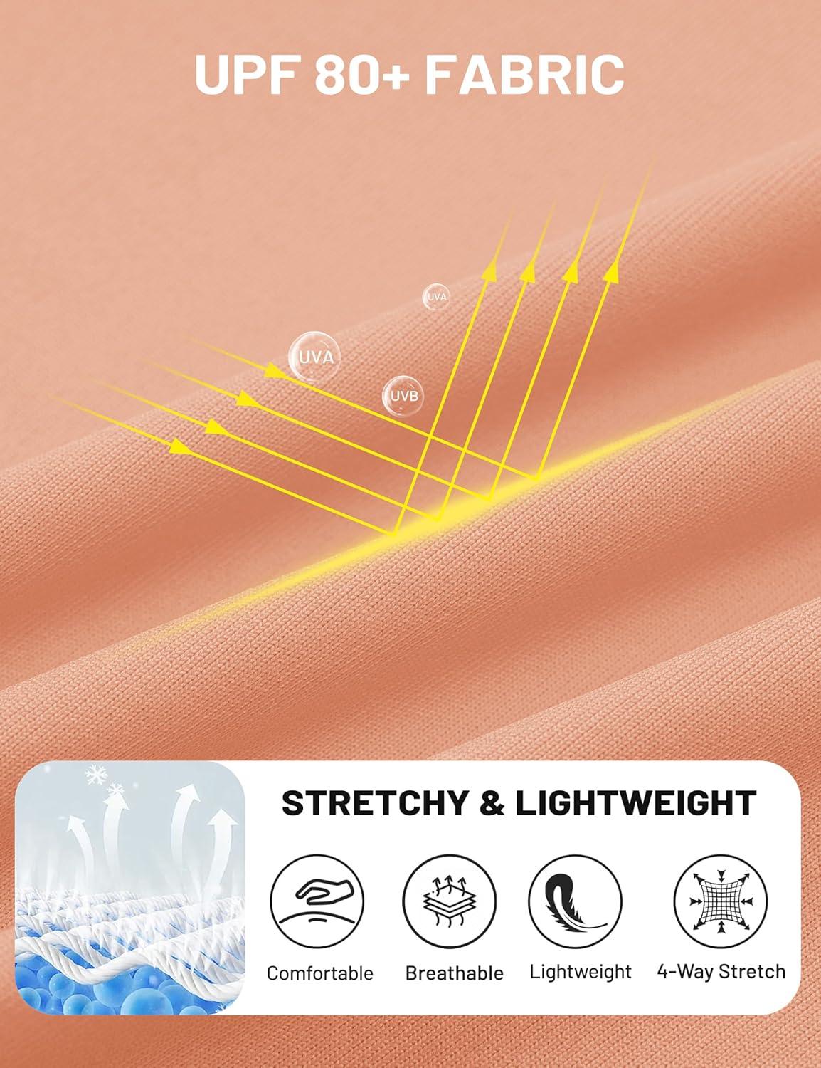 imageMAGCOMSEN Womens Athletic Racerback Tank Tops Quick Dry Racer Back Workout Tanks Moisture Wicking Upf50 Exercise ActiveApricot