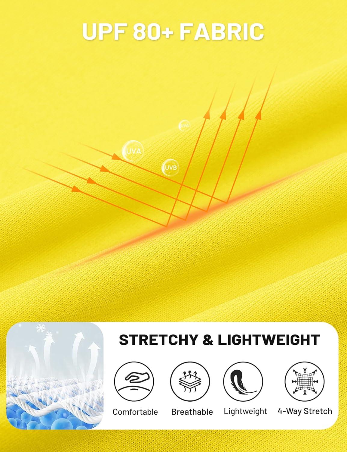 imageMAGCOMSEN Womens Athletic Racerback Tank Tops Quick Dry Racer Back Workout Tanks Moisture Wicking Upf50 Exercise ActiveYellow