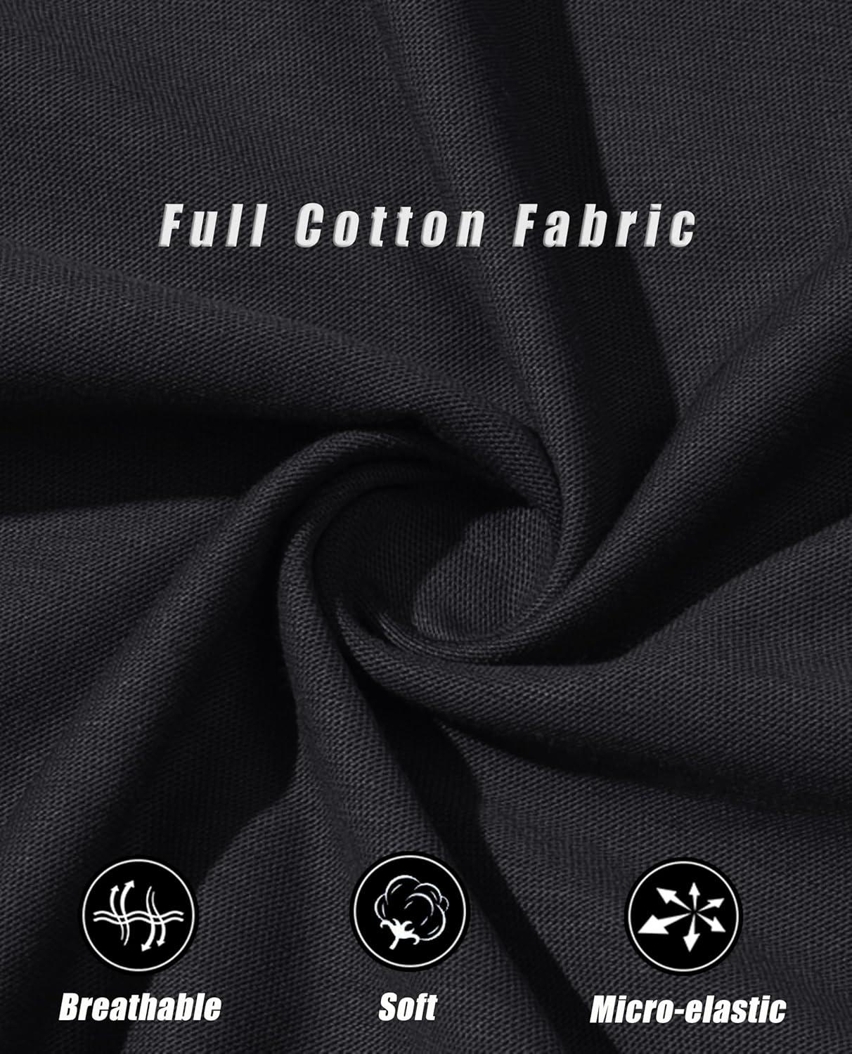 imageMAGCOMSEN Womens Cotton T Shirt VNeck Short Sleeve Shirt ClassicFit Casual Breathable Tee Summer Basic TopsAblack