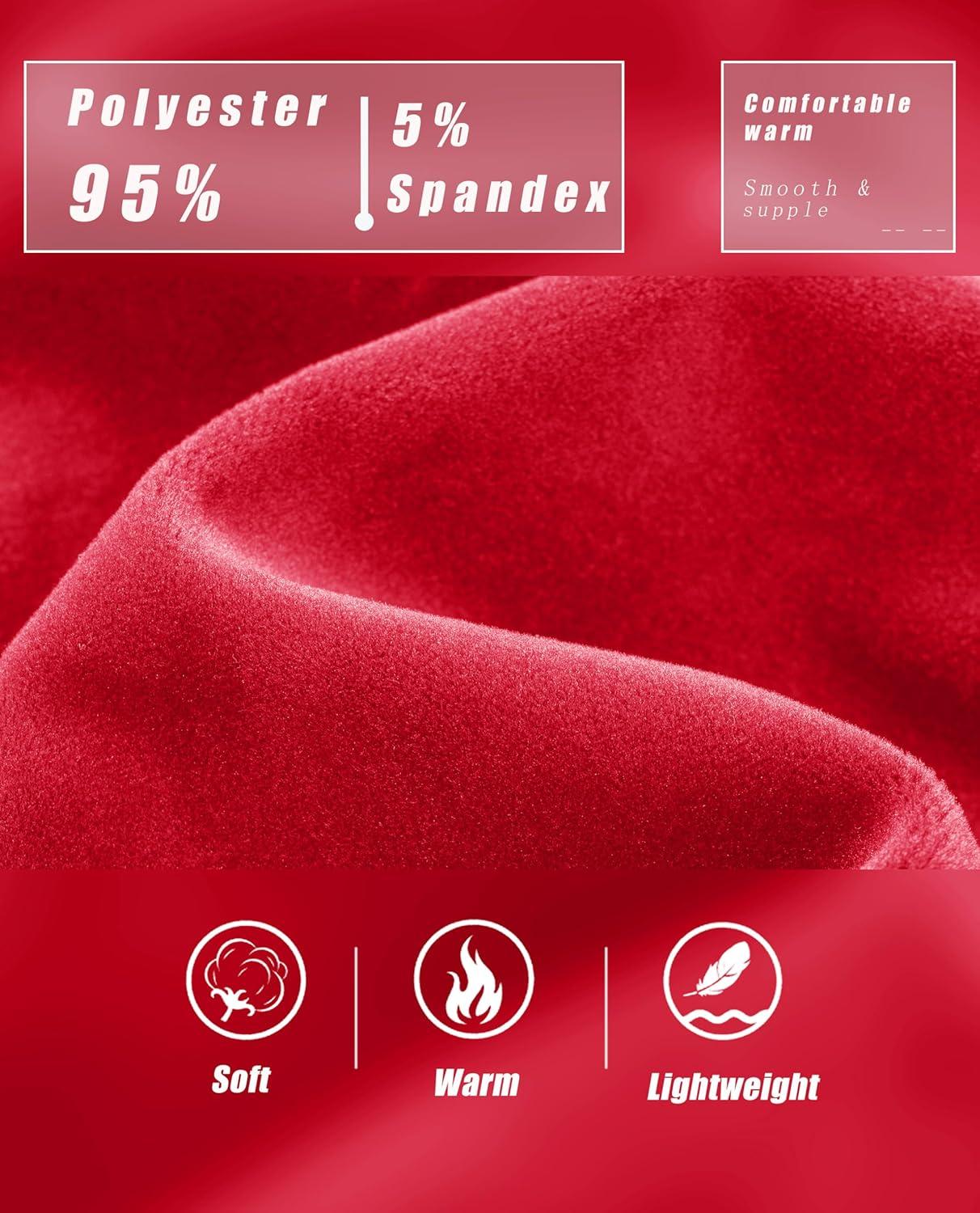 imageMAGCOMSEN Womens Hoodies HalfZip Cropped Velour Sweatshirts Long Sleeve Fleece Pullover with Pocket Casual OutfitsTomato Red