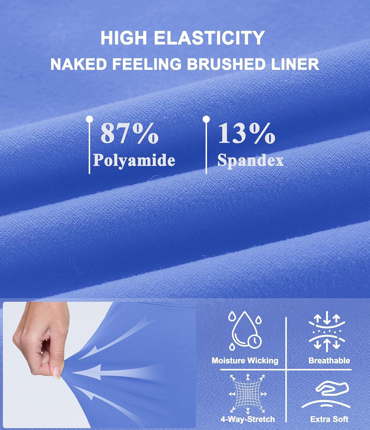 imageMAGCOMSEN Womens Joggers High Waisted Yoga Pants with Pockets Loose Leggings for Workout Athletic Lounge RunningLight Blue