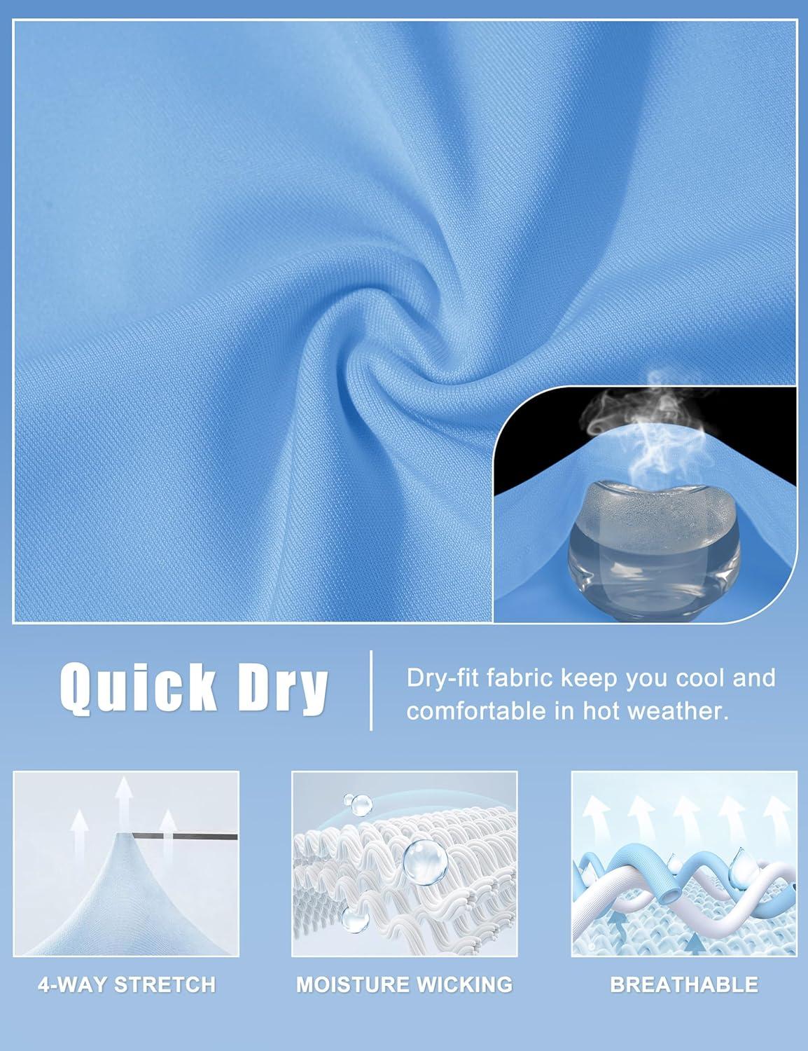 imageMAGCOMSEN Womens Polo Shirts Cotton Short Sleeve VNeck Collared Tops Golf Shirt Work Casual Summer TeeFalls Blue