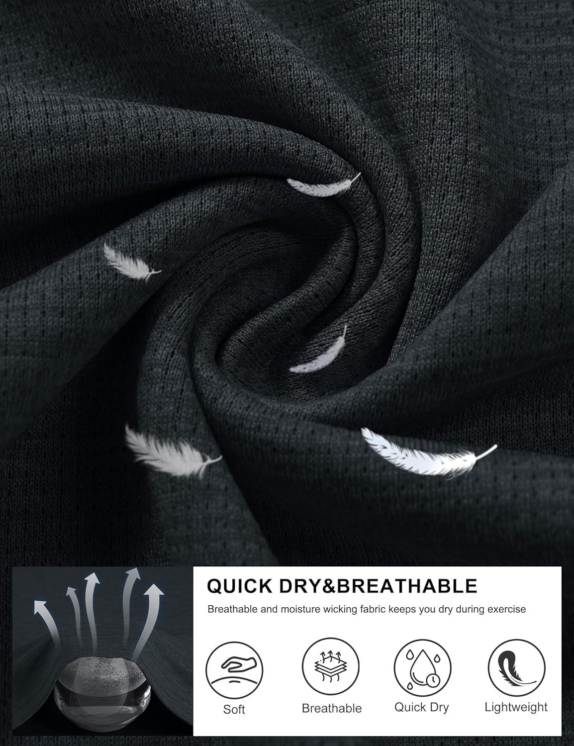 imageMAGCOMSEN Womens Short Sleeve T Shirts UPF 50 Sun Protection Quick Dry Athletic Running Workout Tee TopsBlack